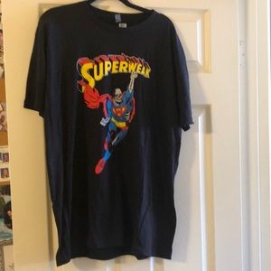 Next level body builder black tee